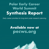 Polar Early Career World Summit Synthesis Report - early career priorities for long-term polar research planning. Available now at pecws.org.