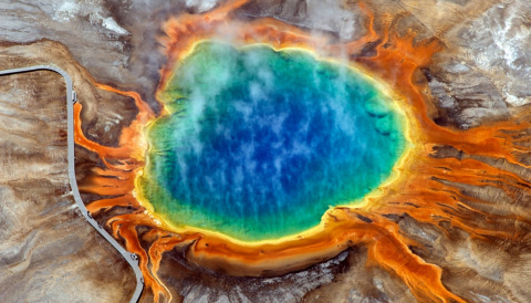 Rainbow hotsprings
