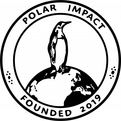 Polar Impact logo including "Polar Impact Founded 2019" and a penguin on the North Pole