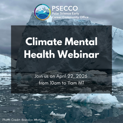 Climate Mental Health Webinar on April 22 at 10am MT