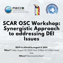 SCAR 2024 Synergistic Approach to addressing DEI Issues